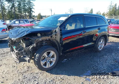 2017 Toyota Highlander Limited из США, поврежденный, VIN 5TDDZRFH6HS429032